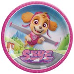 Paw Patrol Dinner Plates Skye (Set of 8)