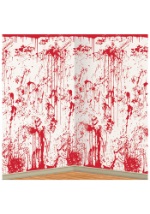 Scary Bloody Wall Backdrop Prop