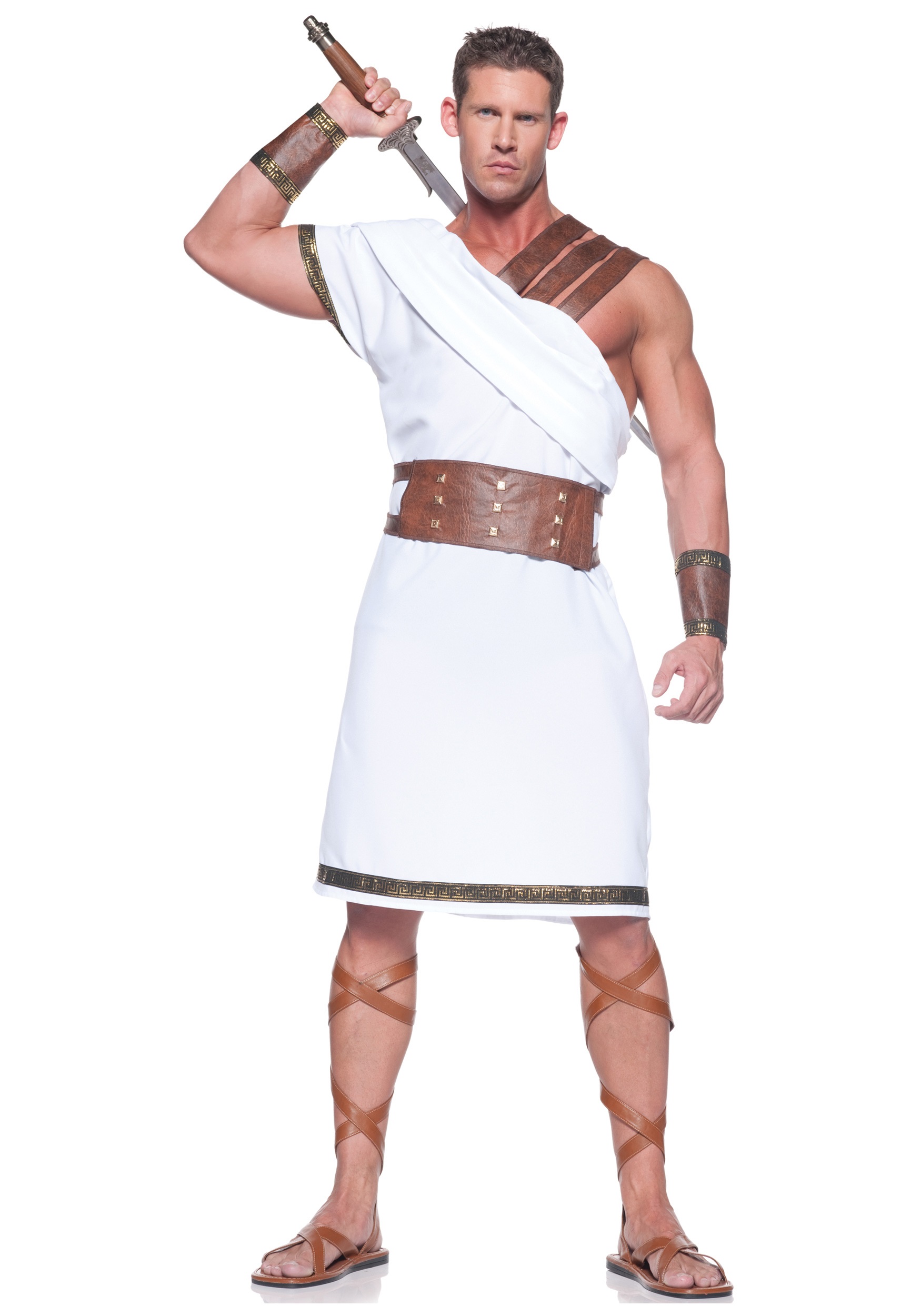Greek Warrior Fancy Dress Costume , Olympic Fancy Dress Costume , Greek Fancy Dress Costume