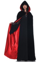 Deluxe Velvet and Satin Cape