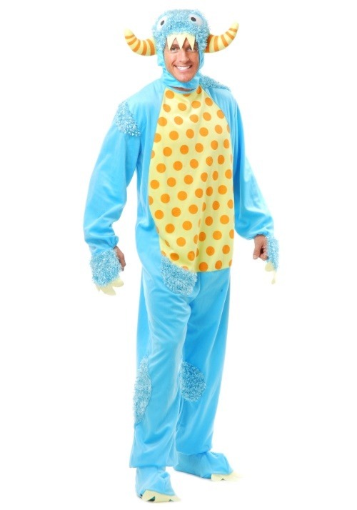 Mens Blue Monster Costume