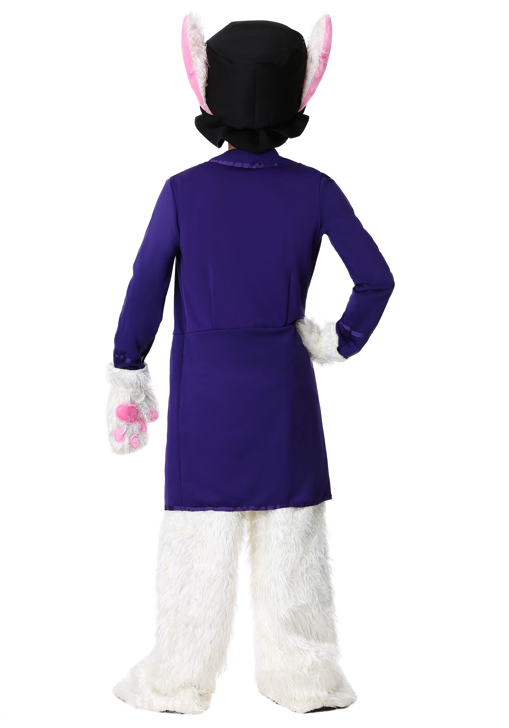 Men's Plus Size White Rabbit Fancy Dress Costume