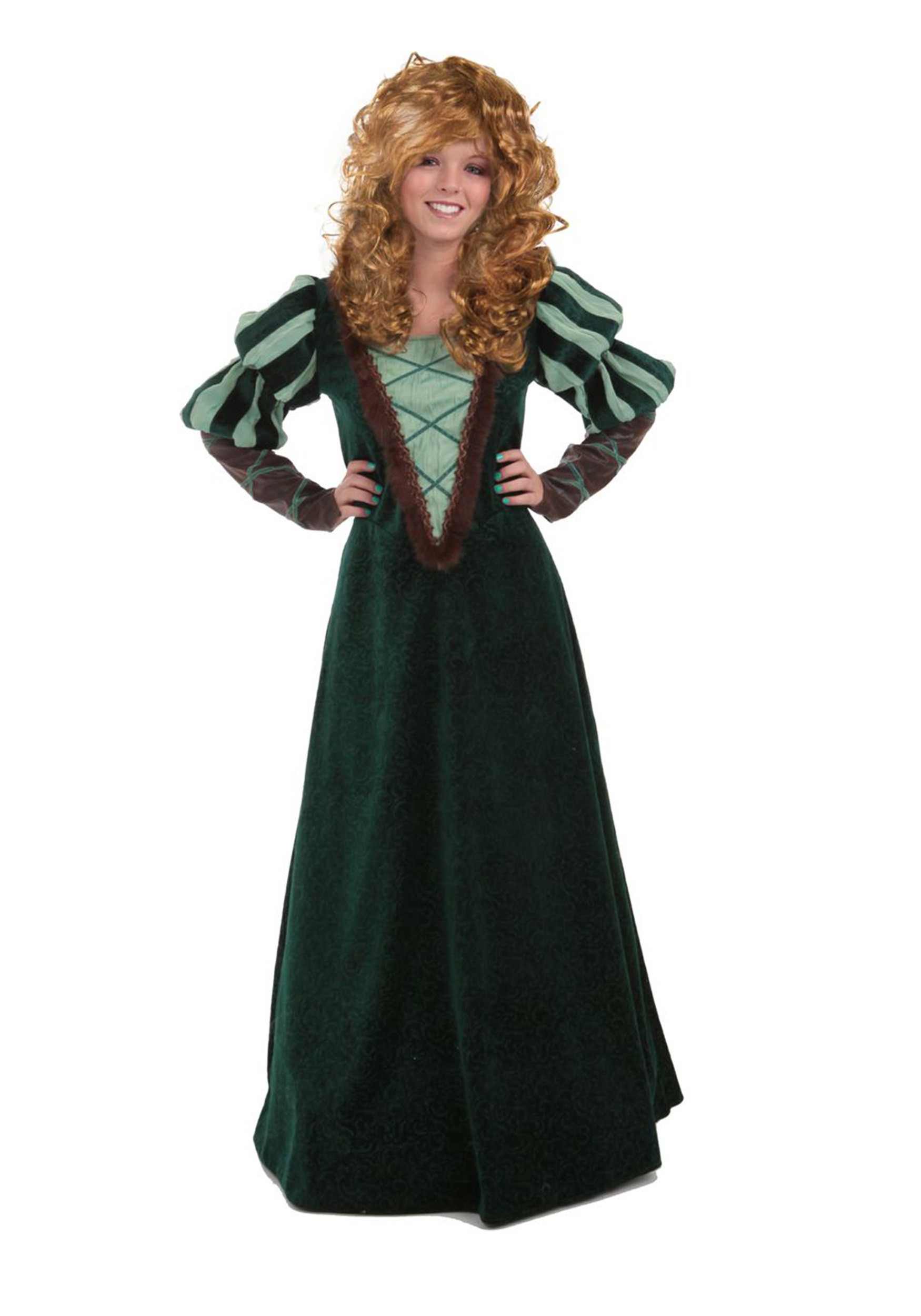 Adult Courageous Forest Princess Dress