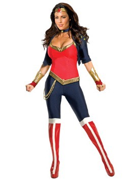 Womens Modern Wonder Woman Costume