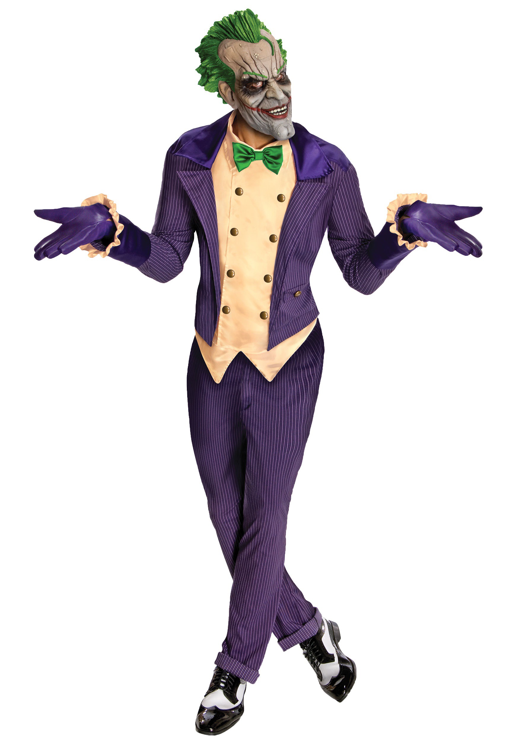 Arkham City The Joker Fancy Dress Costume For Men , Joker Fancy Dress Costumes