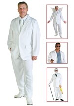 Plus Size White Suit Costume