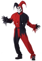 Adult Evil Jester Costume