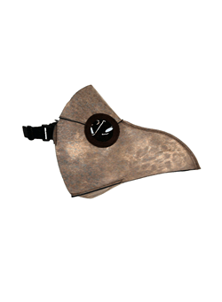 Brown Plague Doctor Mask