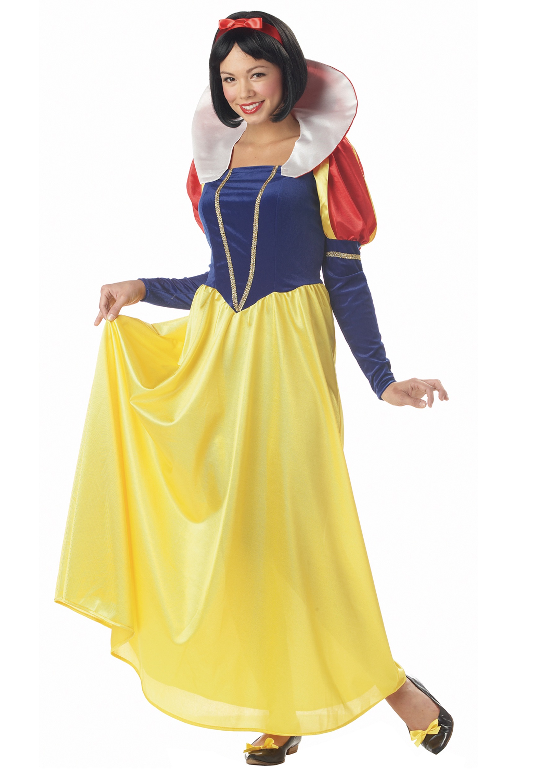 Women's Snow White Fancy Dress Costume