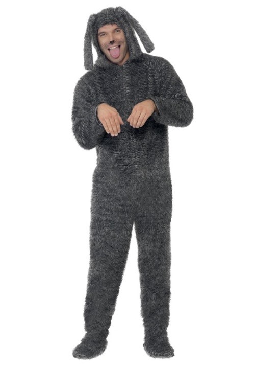 Adult Fluffy Dog Costume