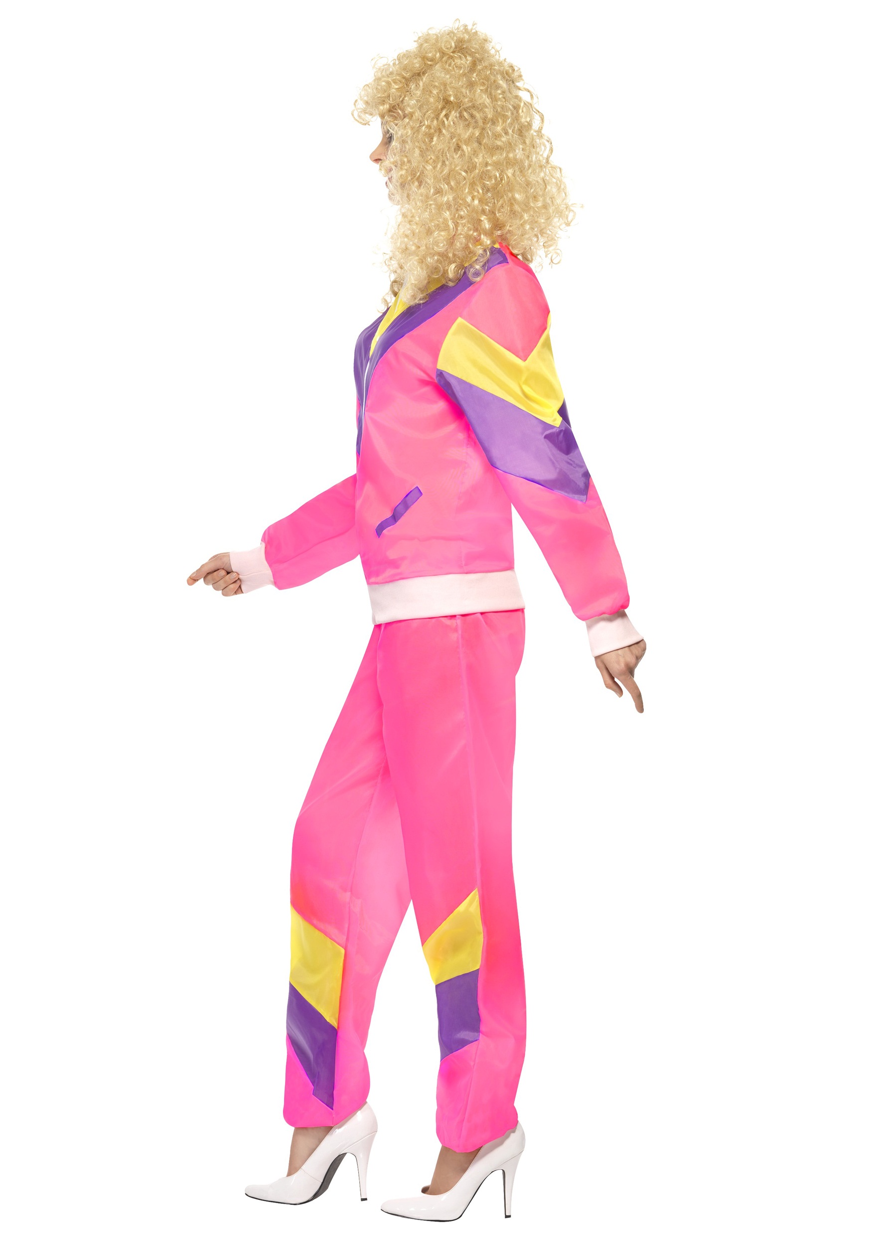 80s Height Of Fashion Suit For Women , 80s Track Suit Fancy Dress Costume