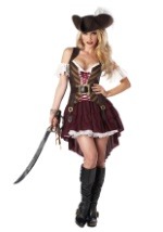 Women's Sexy Swashbuckler Captain Plus Size Costume-update1