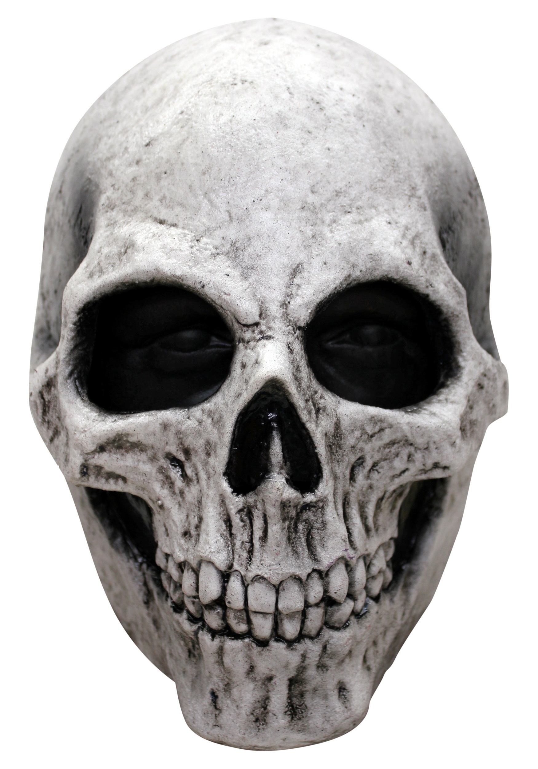White Skull Mask For An Adult