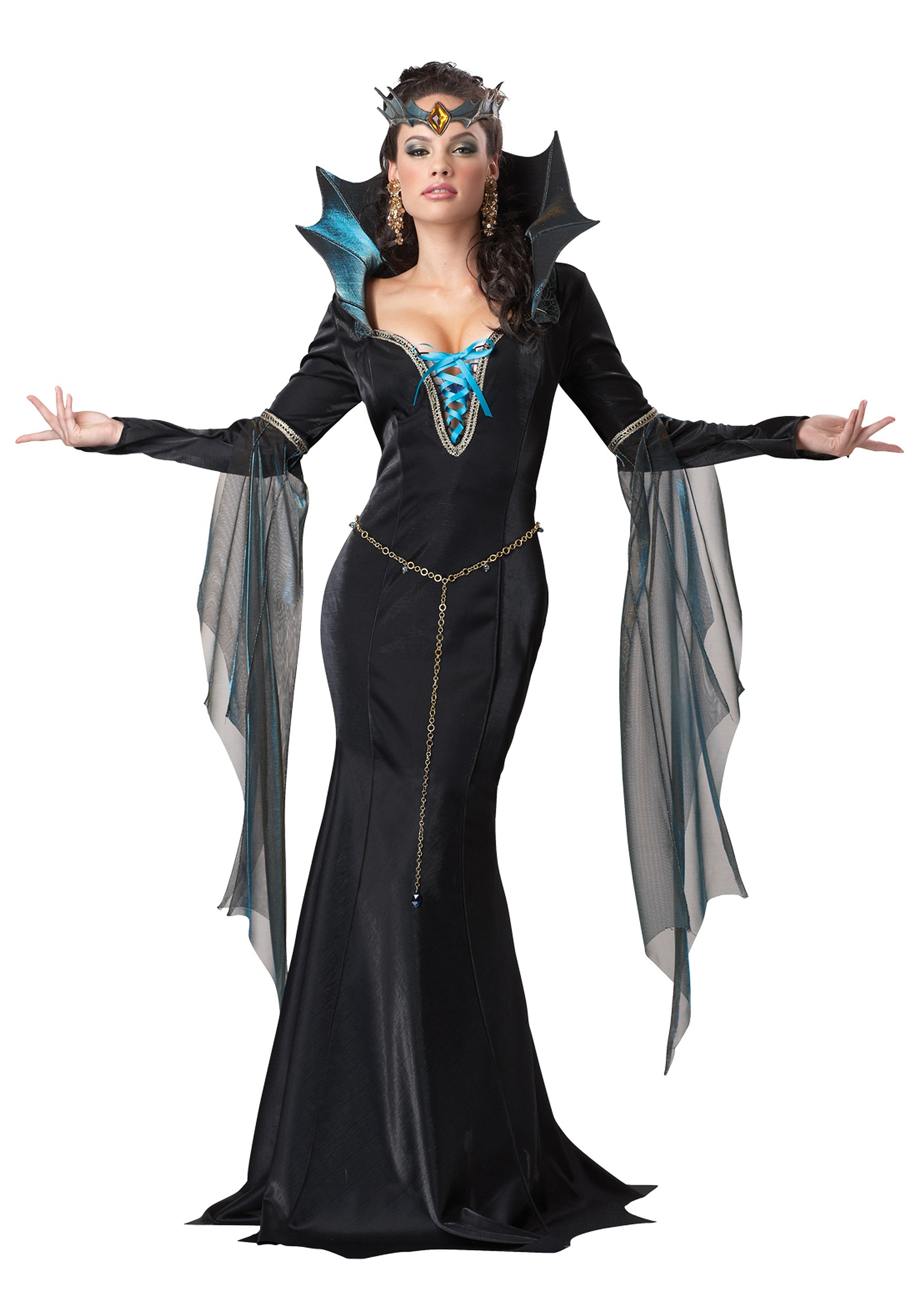 Evil Sorceress Fancy Dress Costume For Adults