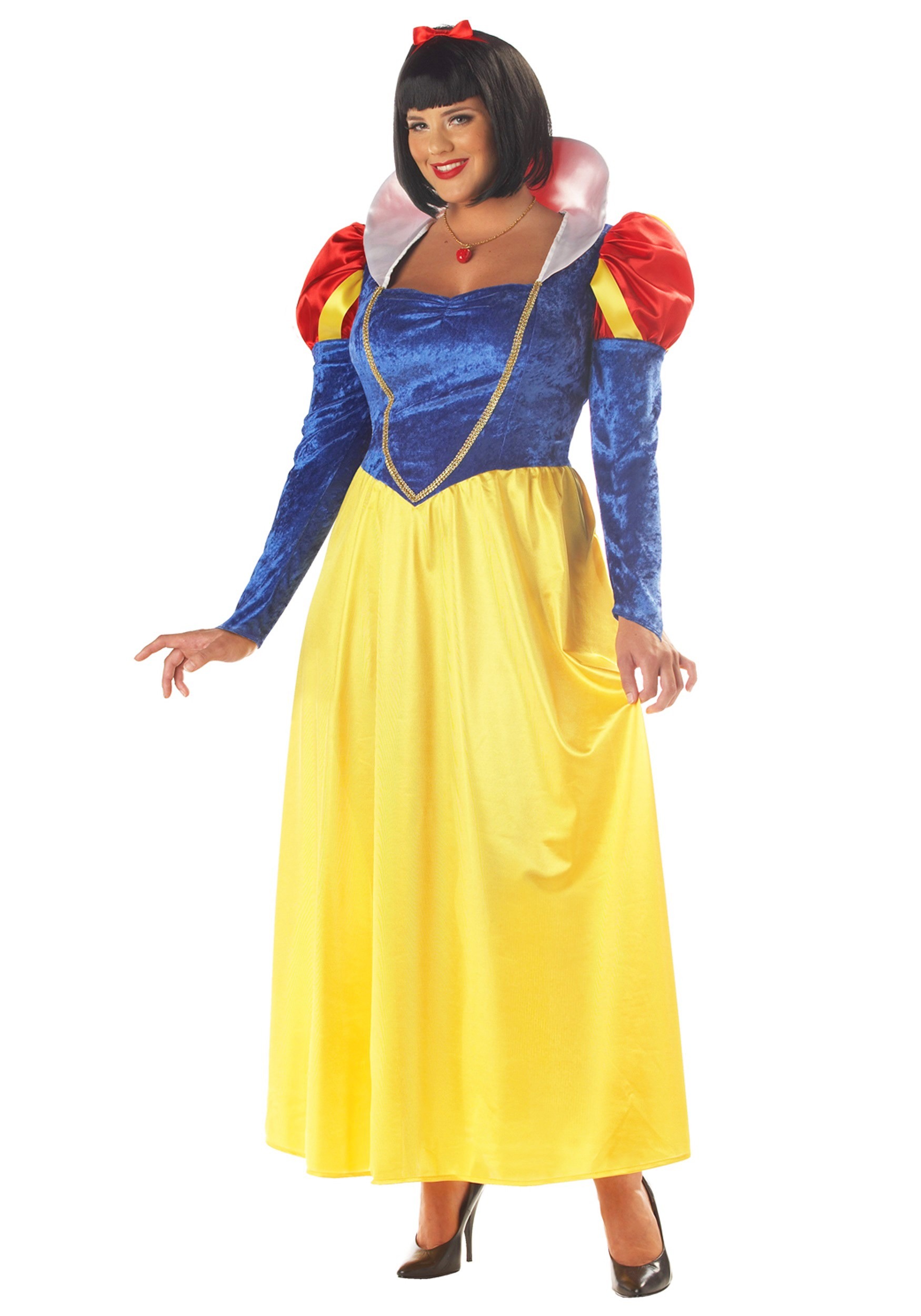 Plus Size Women's Snow White Fancy Dress Costume