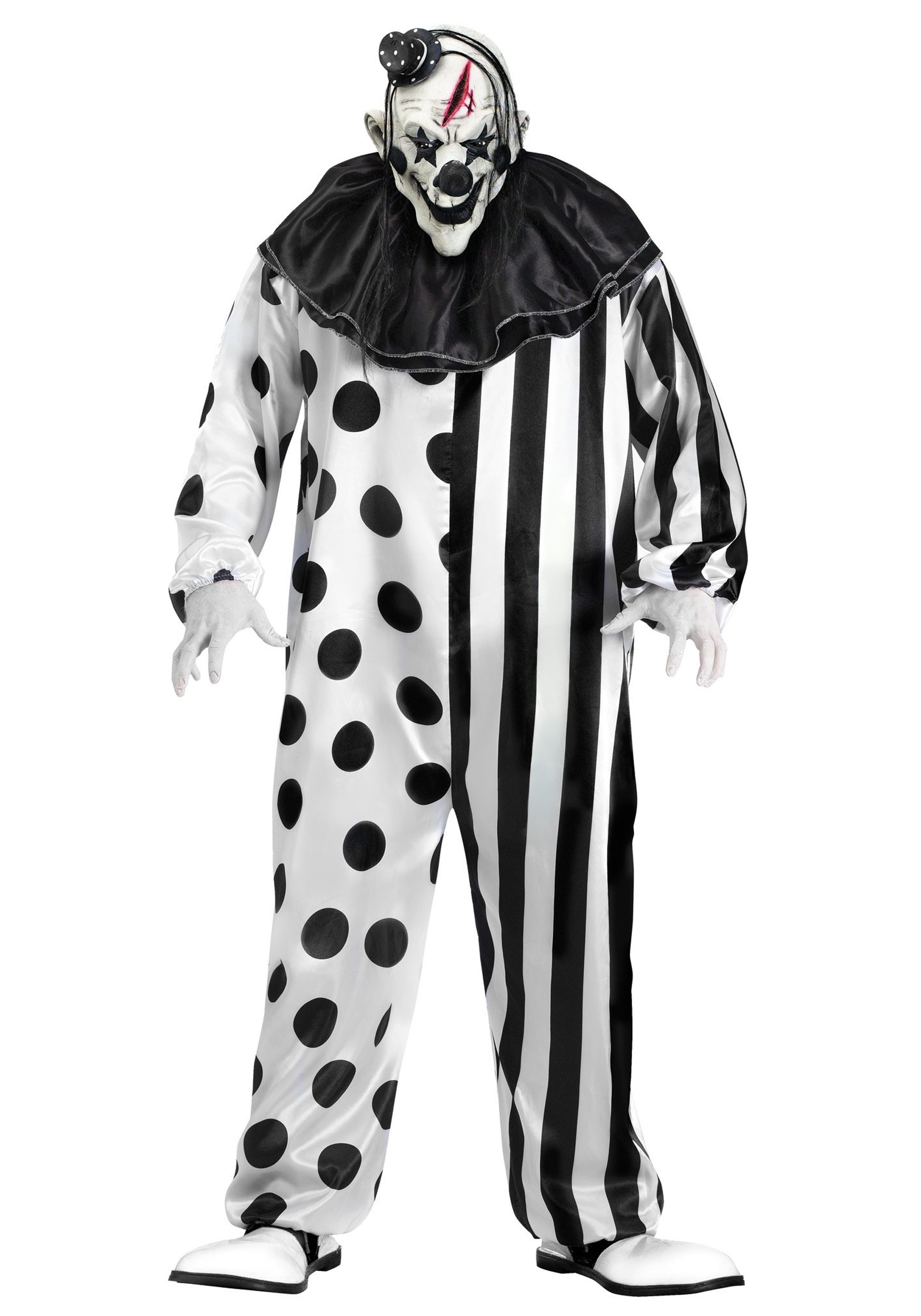 Killer Clown Men's Fancy Dress Costume