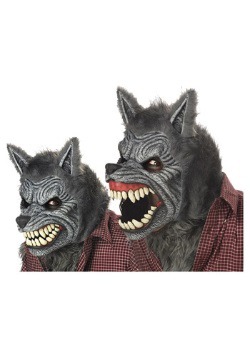 Werewolf Ani-Motion Grey Mask