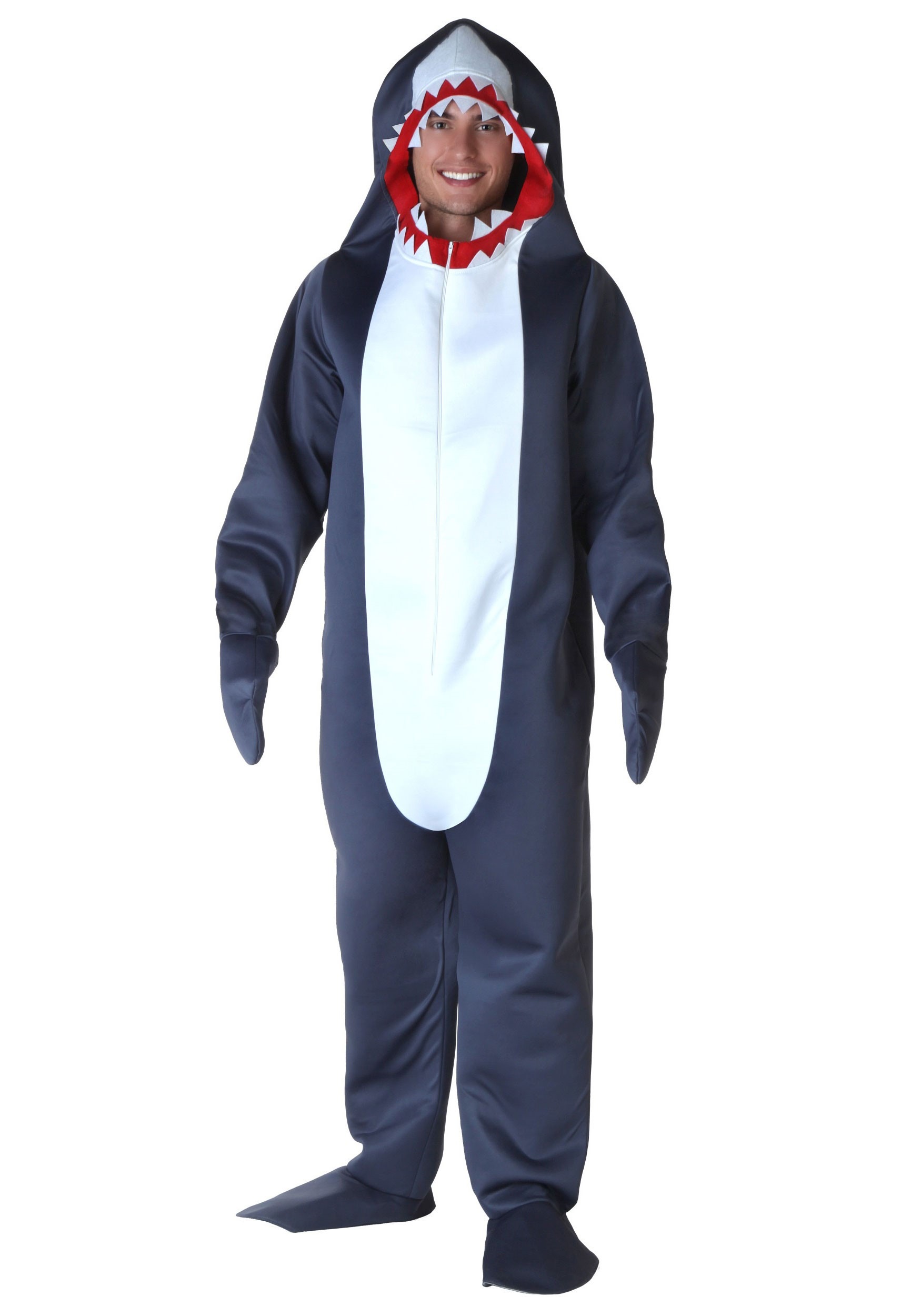 Grey Shark Fancy Dress Costume for Men