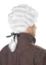 Mens White Colonial Wig Alt 1