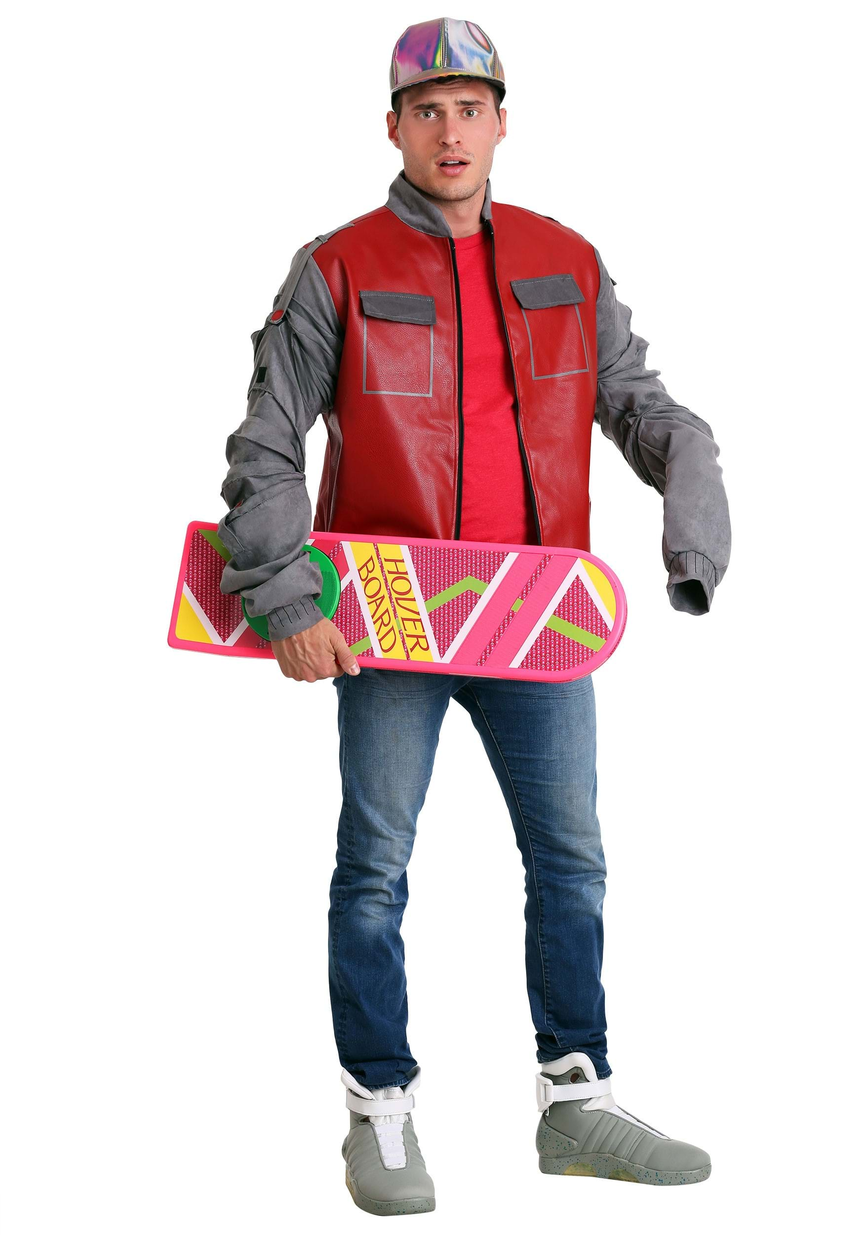 Back To The Future Marty McFly Jacket Fancy Dress Costume , Back To The Future Fancy Dress Costumes