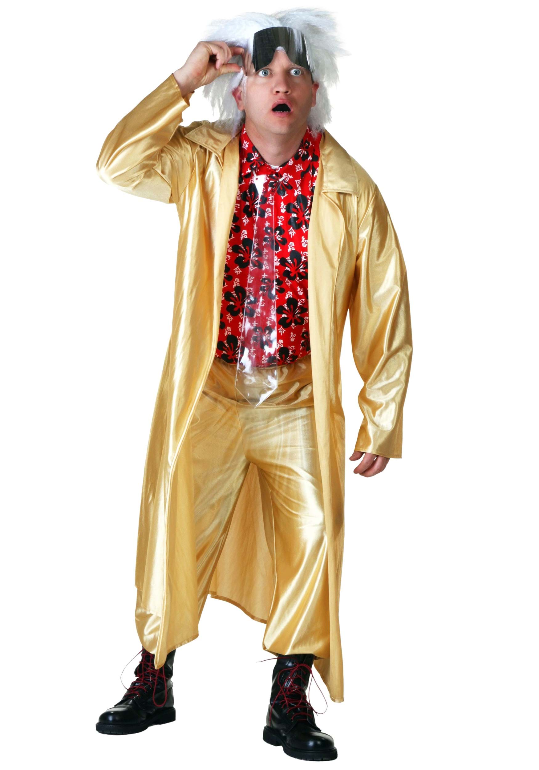 Future Doc Brown Fancy Dress Costume