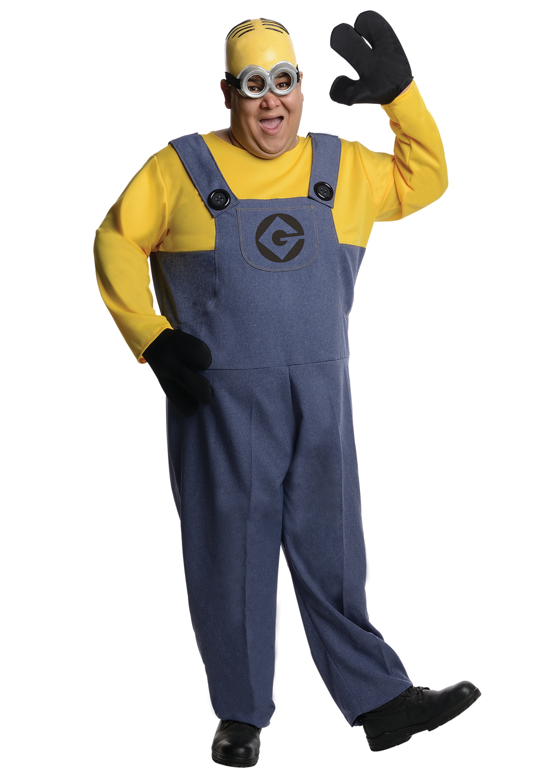 Plus Size Dave Minion Fancy Dress Costume