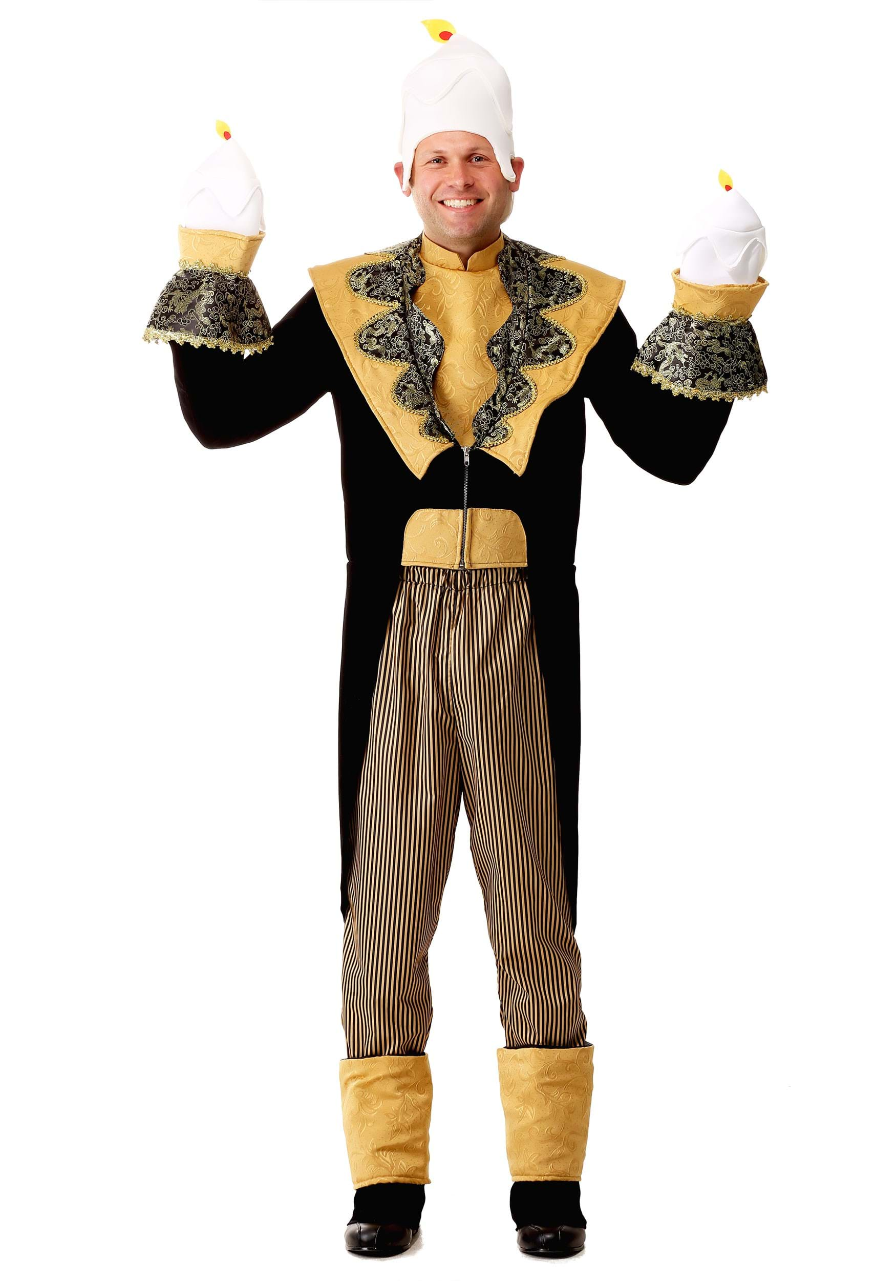 Adult Candlestick Fancy Dress Costume