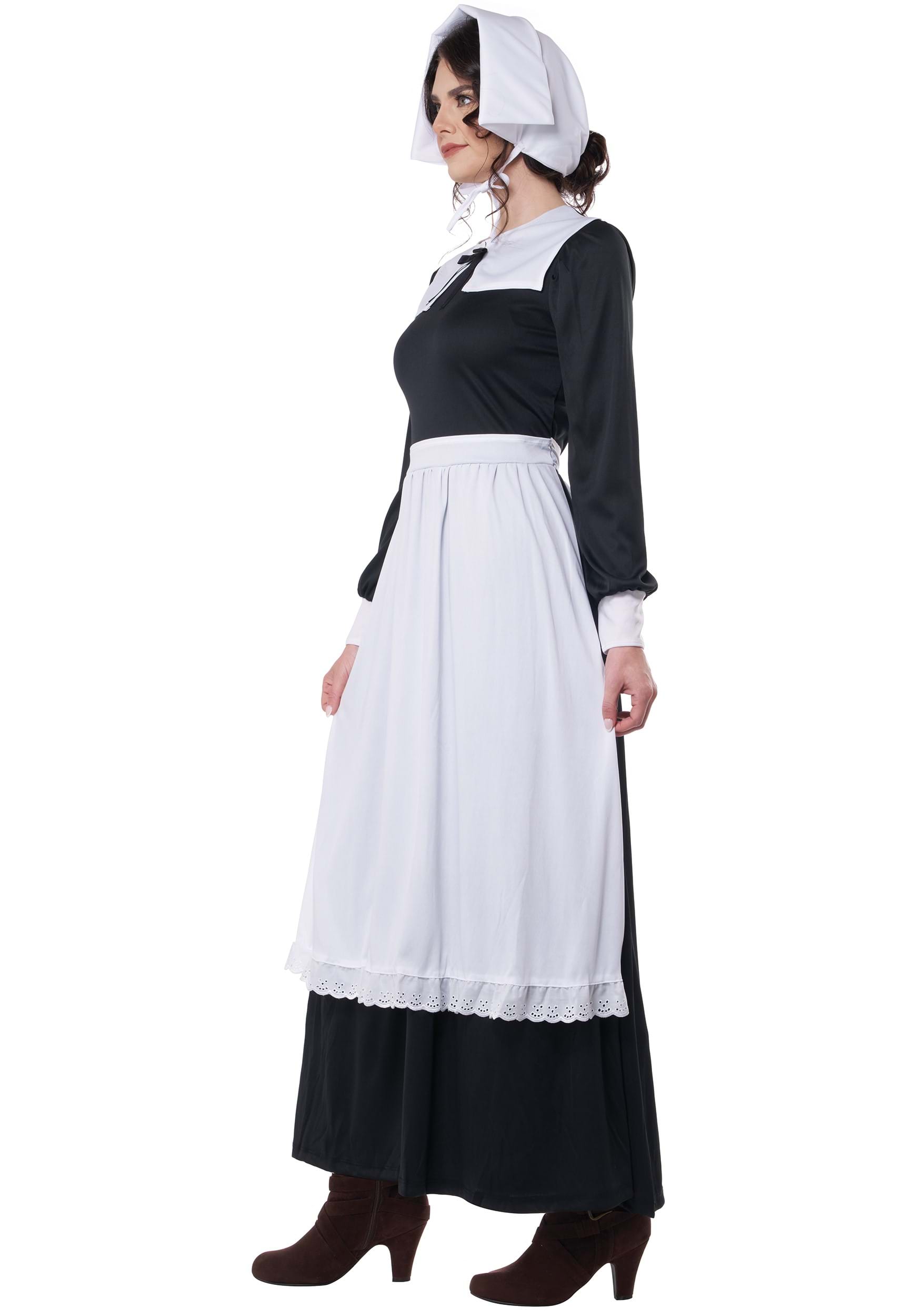 Pilgrim Fancy Dress Costume For Women