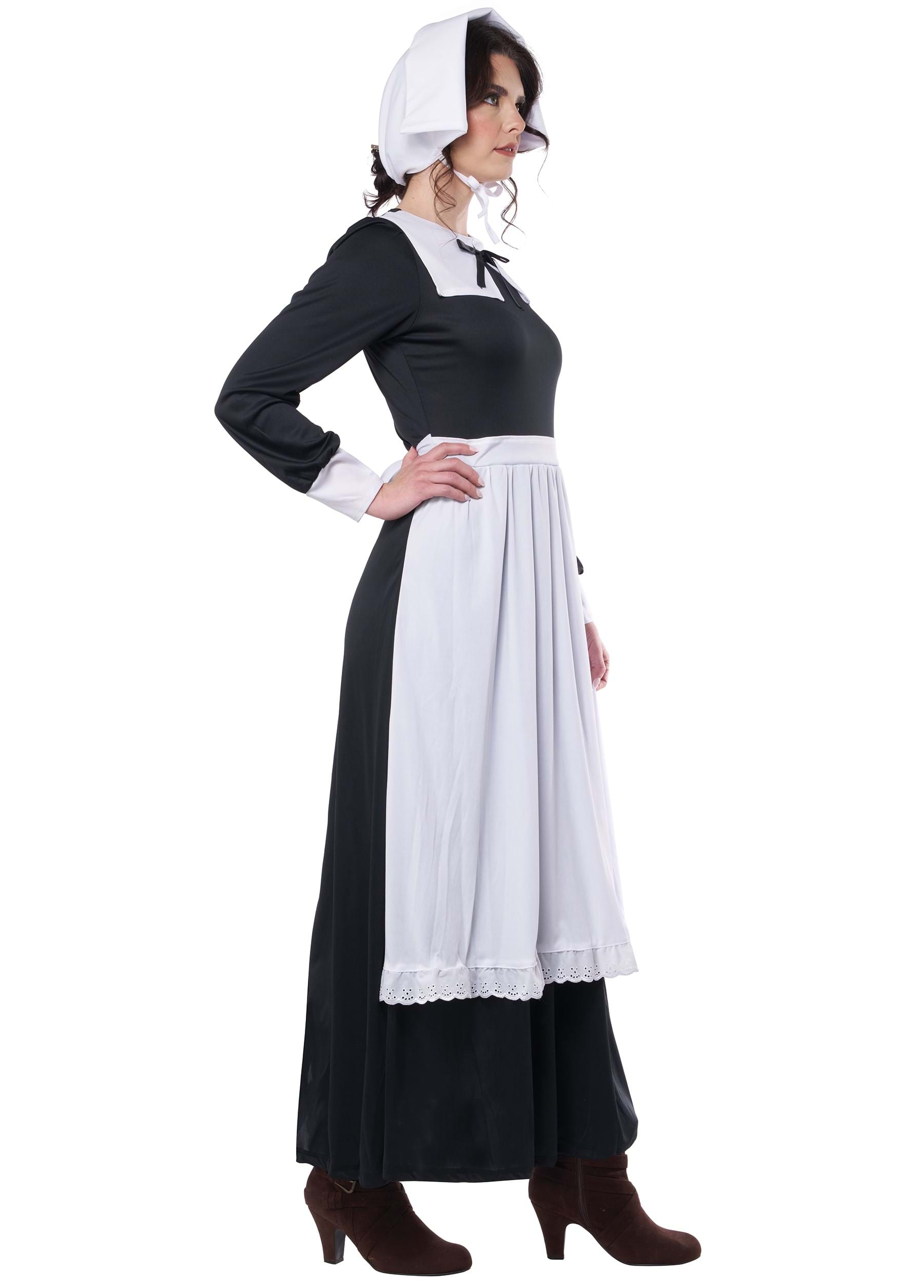 Pilgrim Fancy Dress Costume For Women