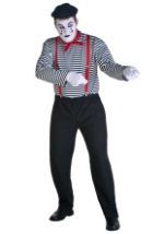 Plus Size Mime Costume Exclusive