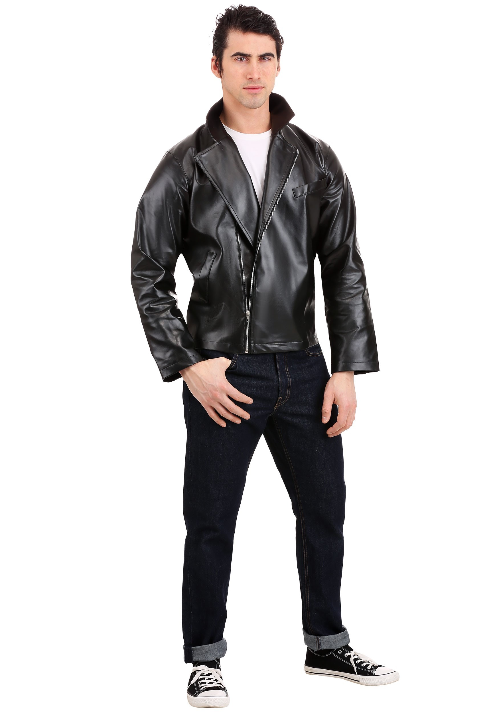 Adult Grease T-Birds Jacket Fancy Dress Costume