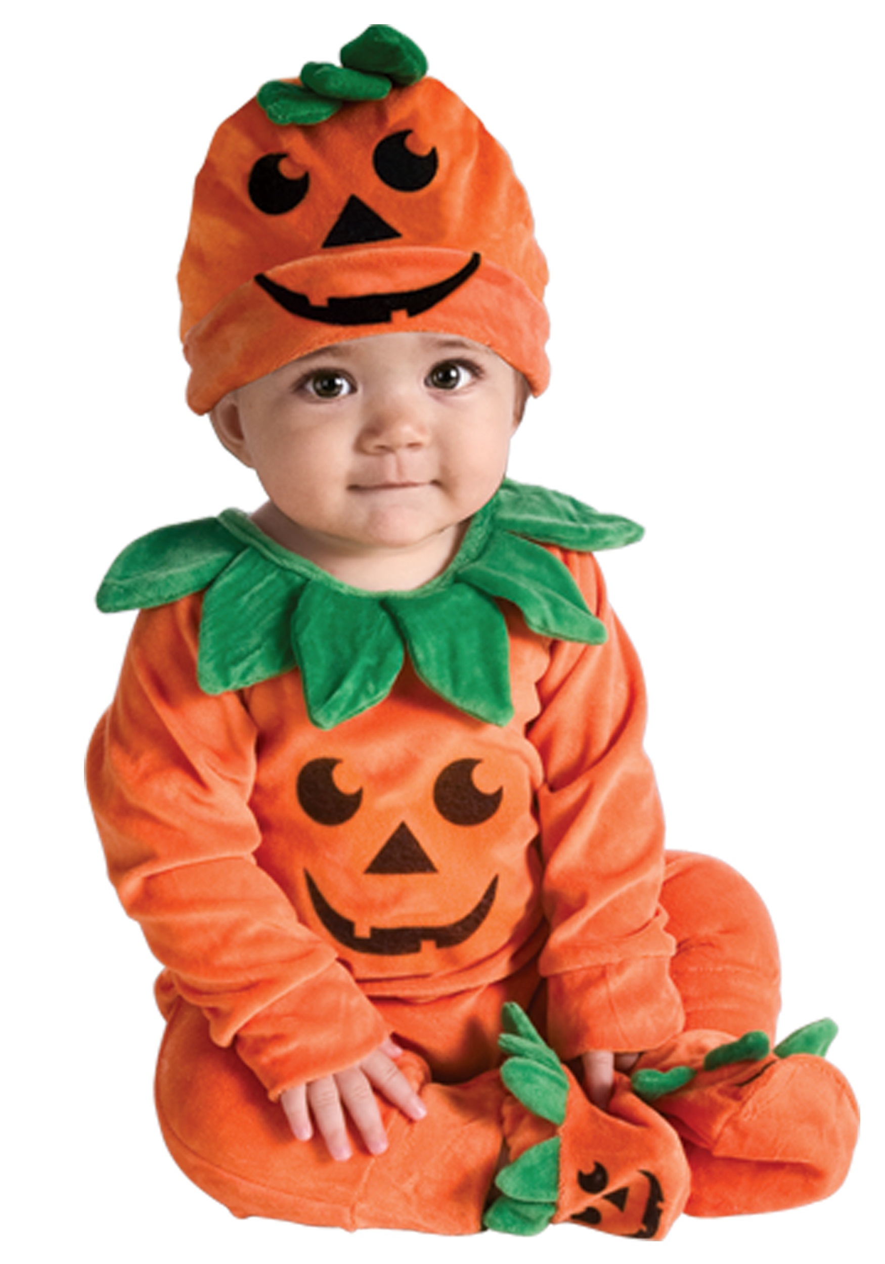 Li'l Pumpkin Onesie Fancy Dress Costume For Baby