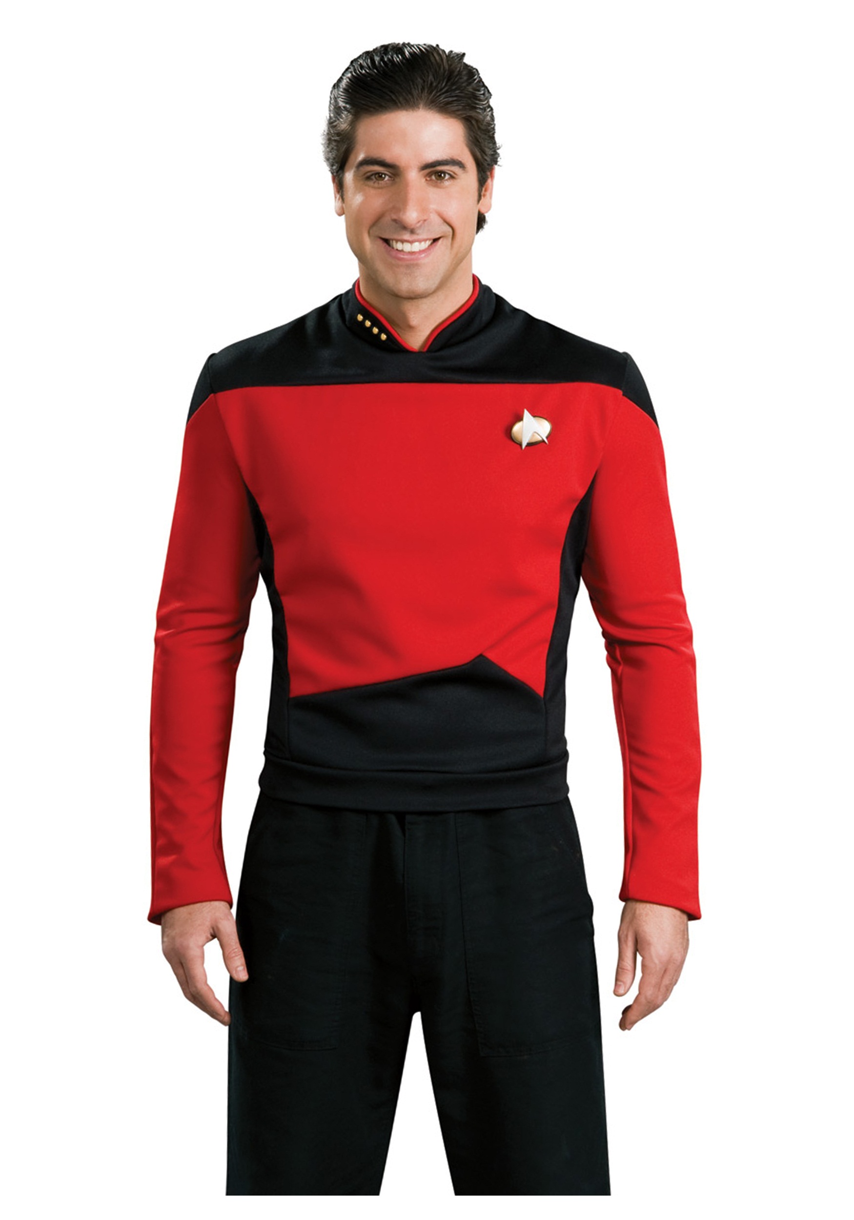 Star Trek: Tng Adult Deluxe Commander Uniform Costume BA0