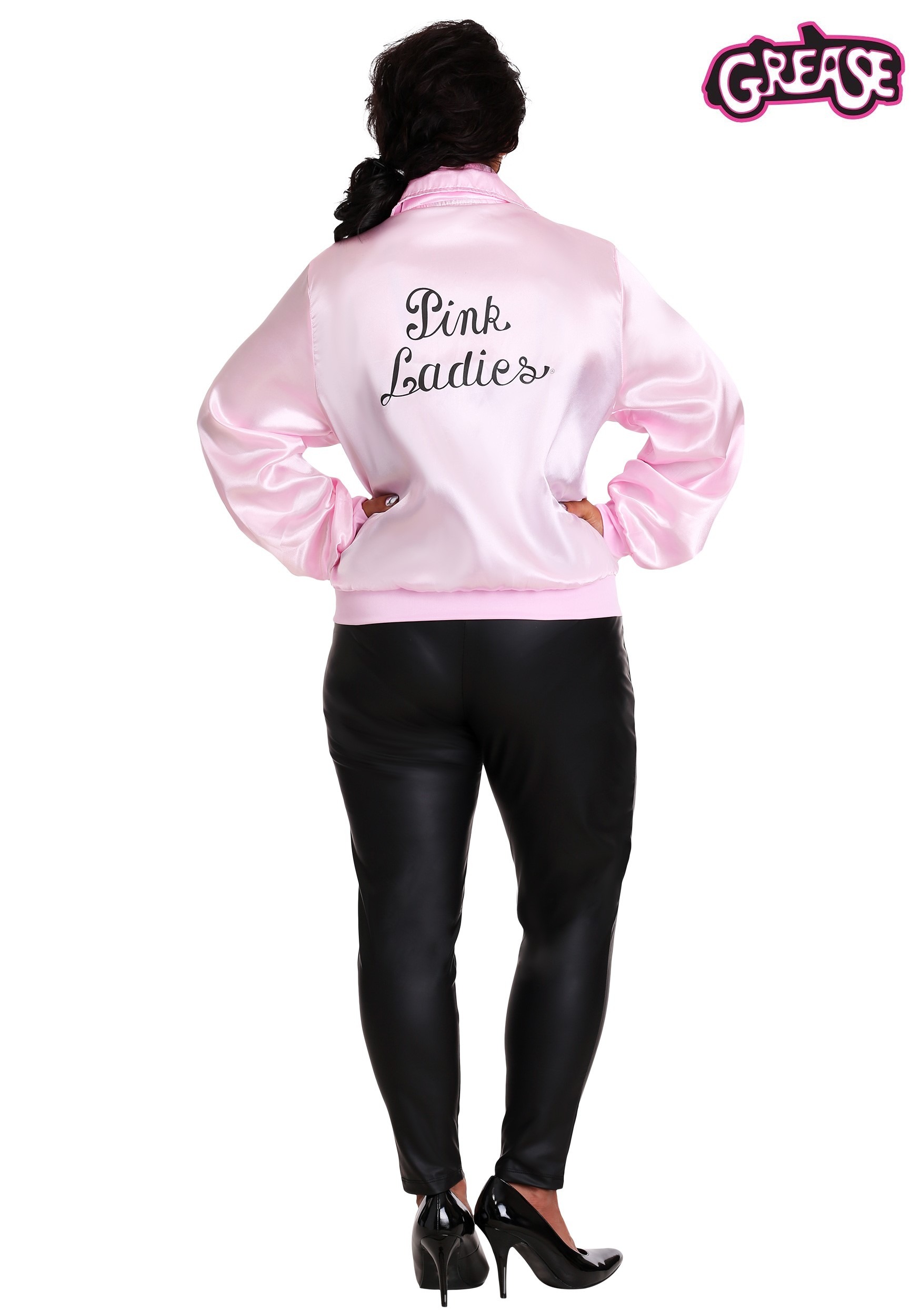 Plus Size Grease Pink Ladies Costume 
