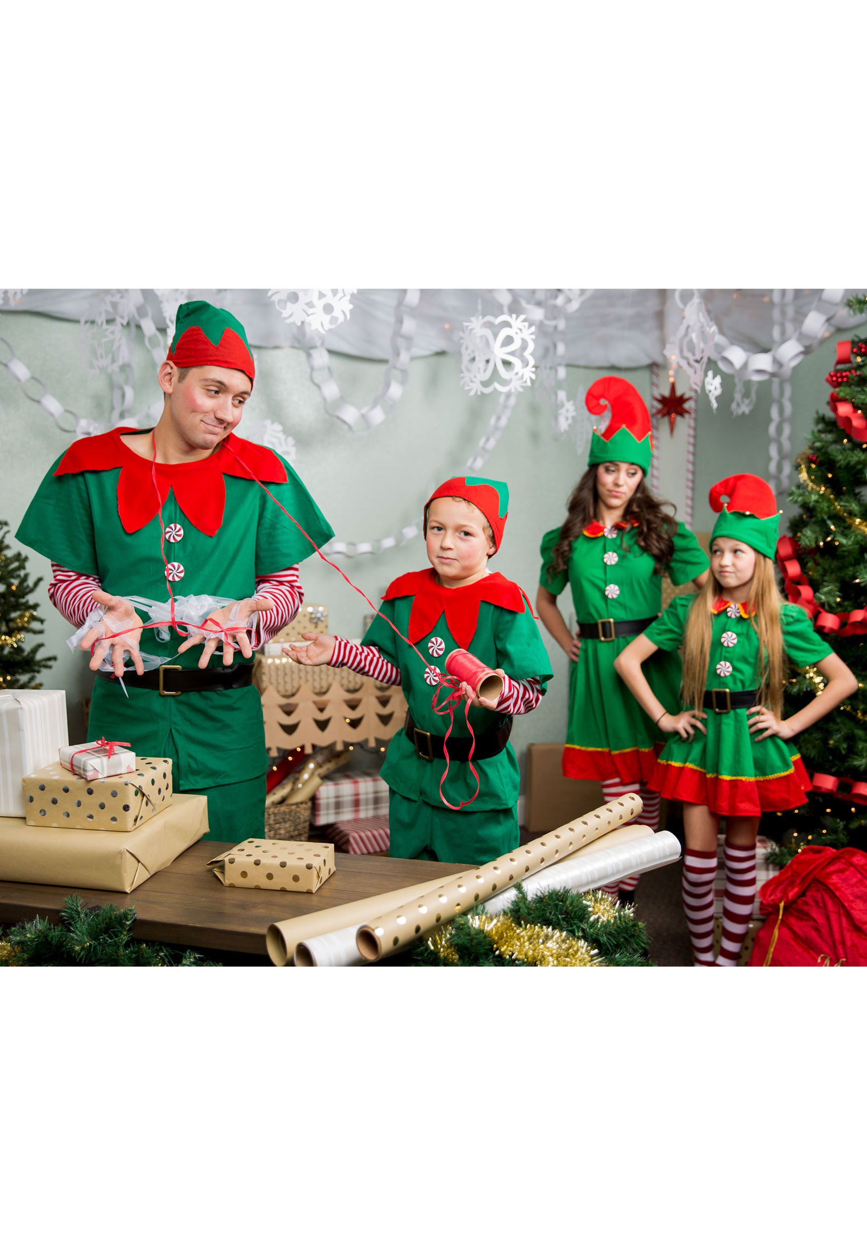 Elf Fancy Dress Costume For Adults