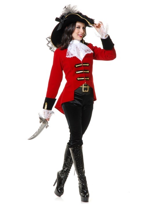 Regal Pirate Lady Costume