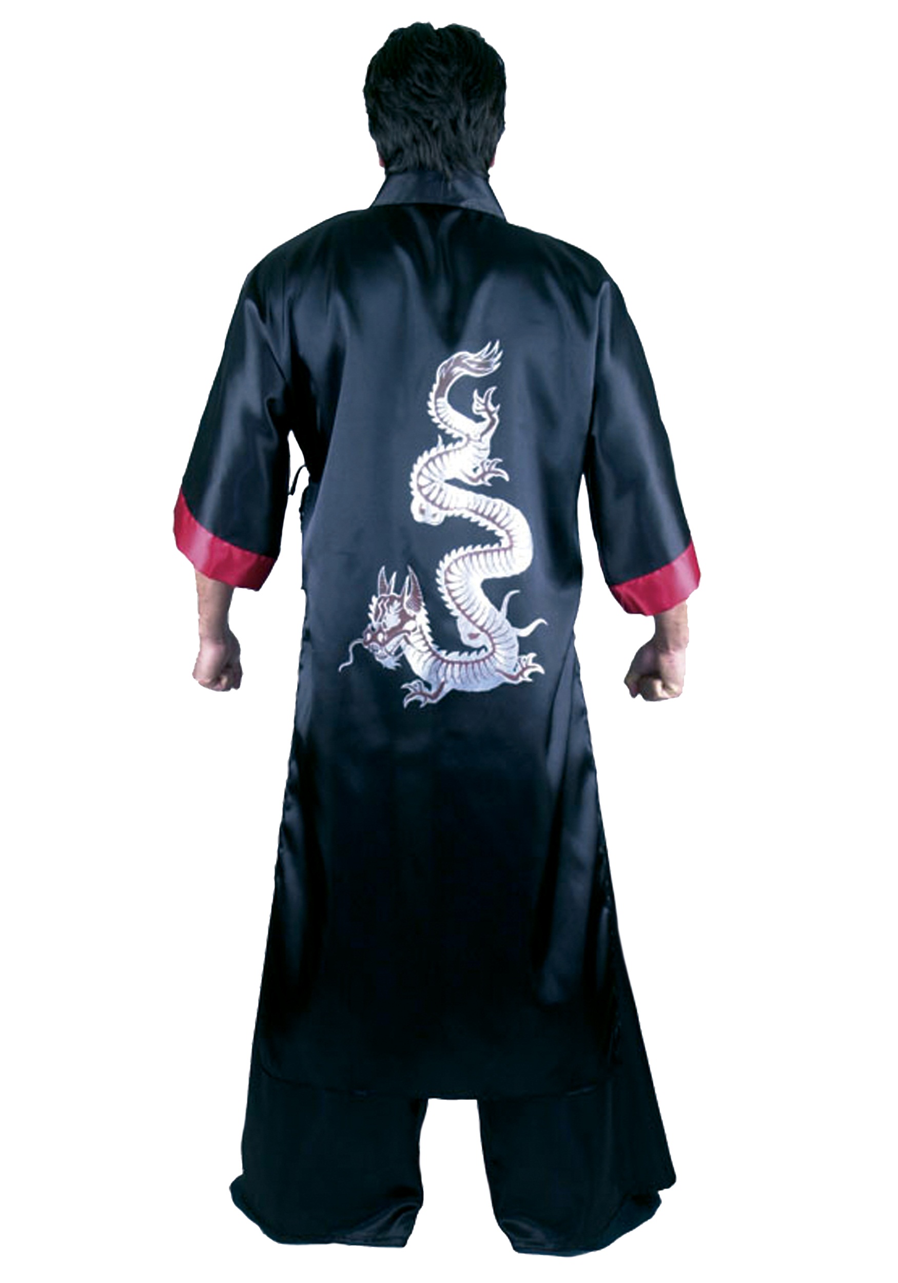 Black Samurai Fancy Dress Costume For Adults