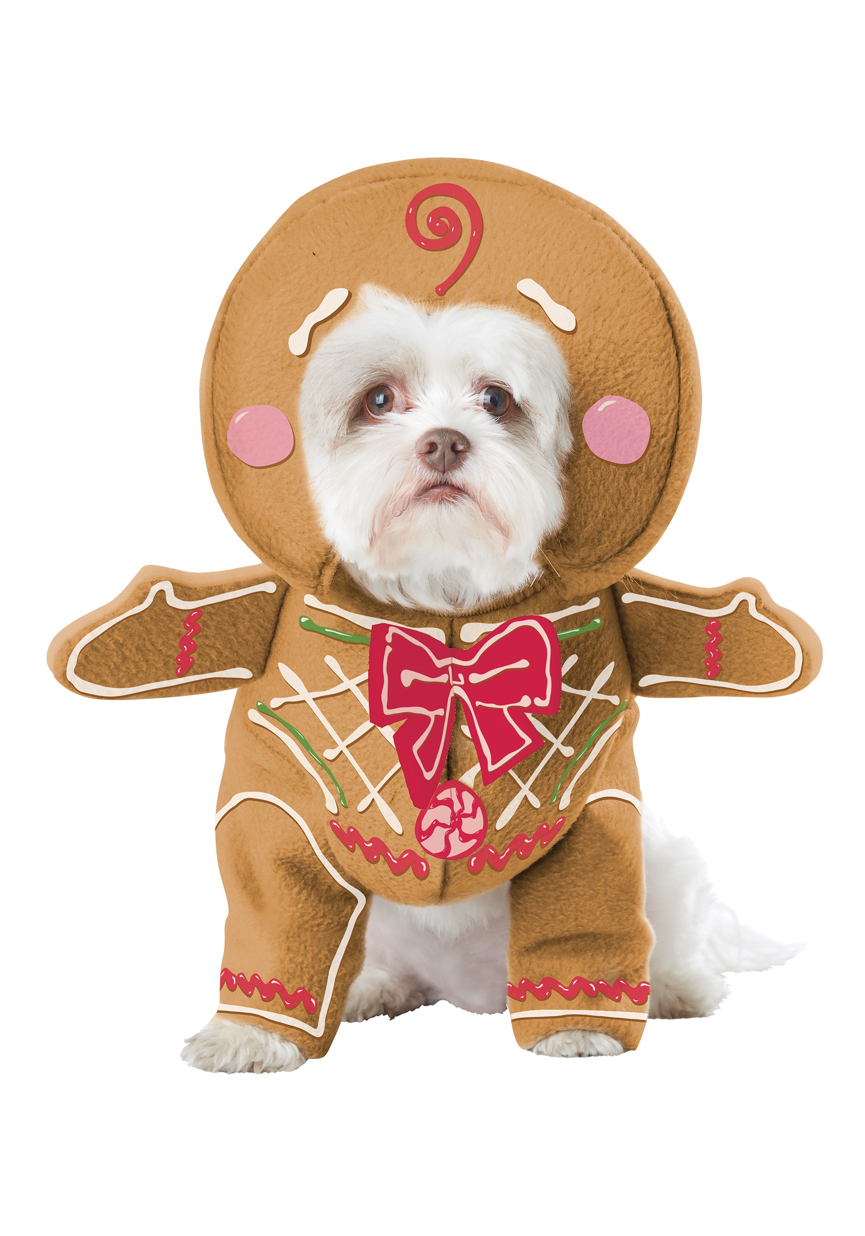 Pup Dog Gingerbread Fancy Dress Costume