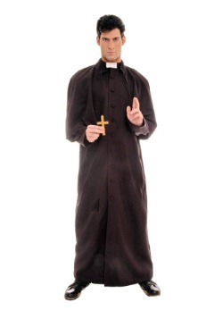 Men's Deluxe Priest Costume