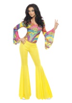 Women's Groovy Gal Costume 2