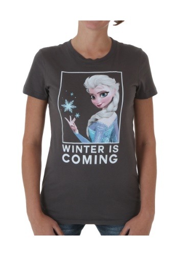Frozen Elsa Winter Box Juniors T-Shirt