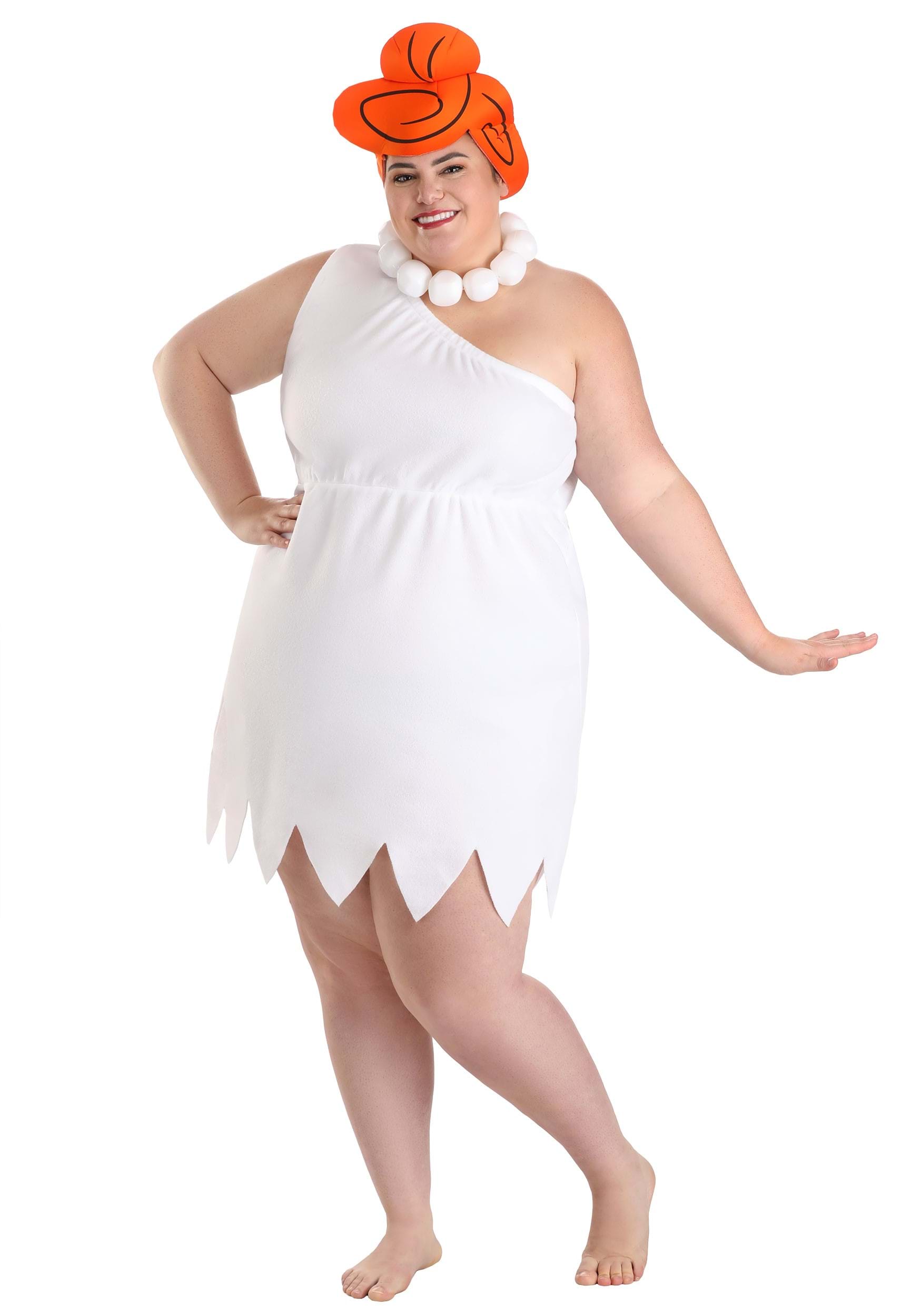 Plus Size Women's Wilma Flintstone Fancy Dress Costume , Plus Size Fancy Dress Costumes