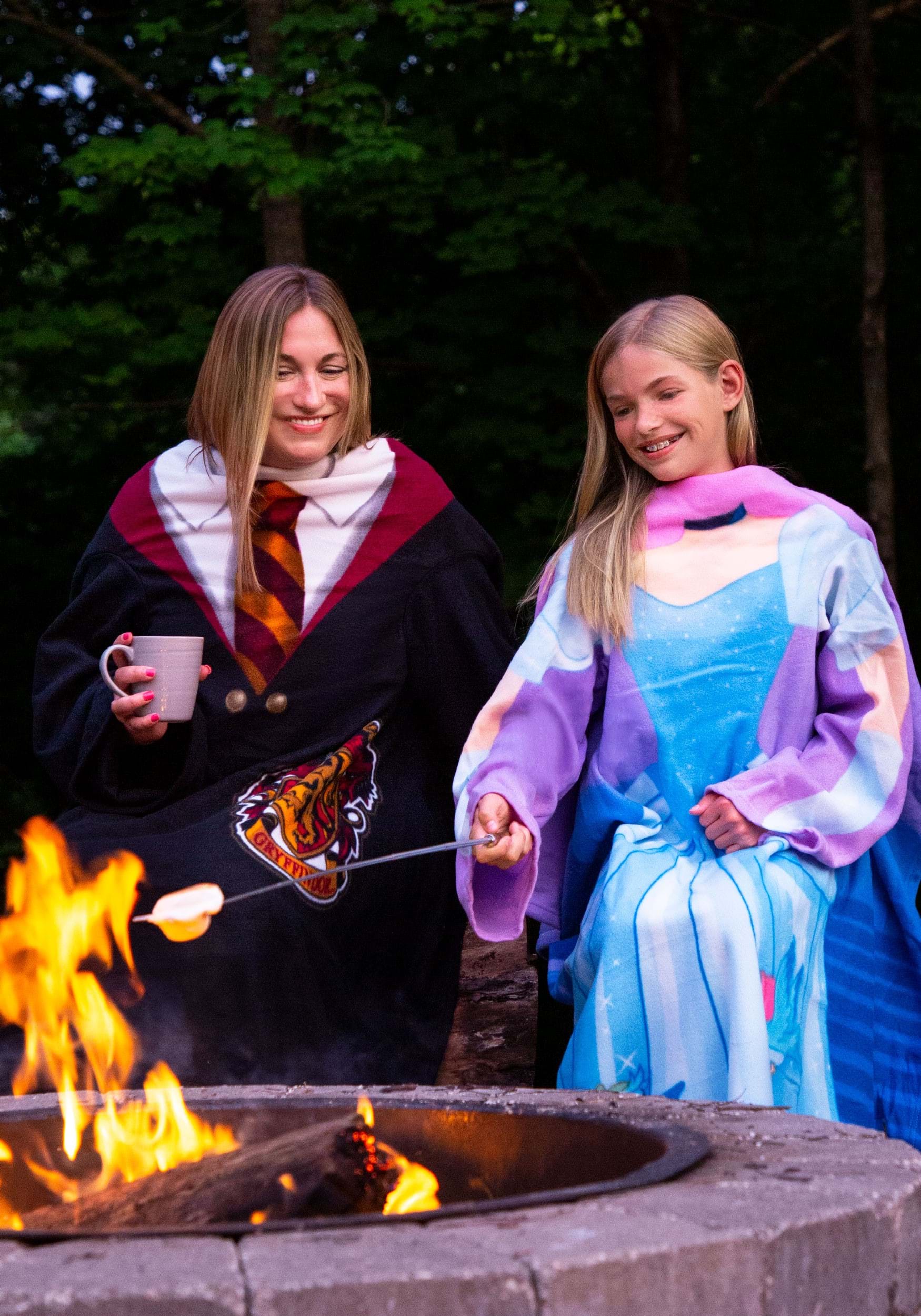 Adult Harry Potter Comfy Throw Gryffindor Robe Blanket
