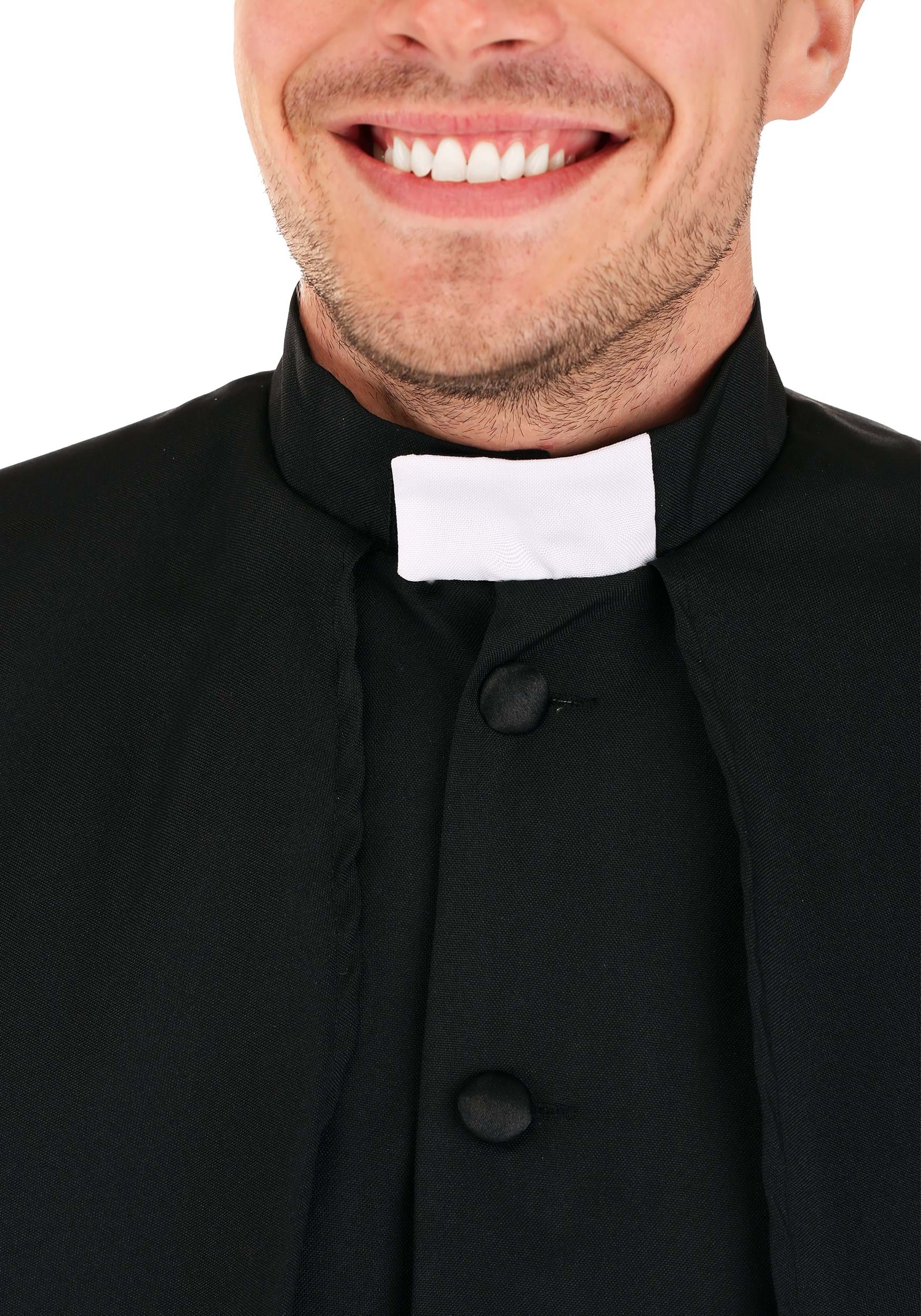 Deluxe Priest Fancy Dress Costume , Religious Adult Fancy Dress Costumes , Exclusive