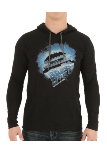 Back To The Future Go Go Go LS Hooded Tee