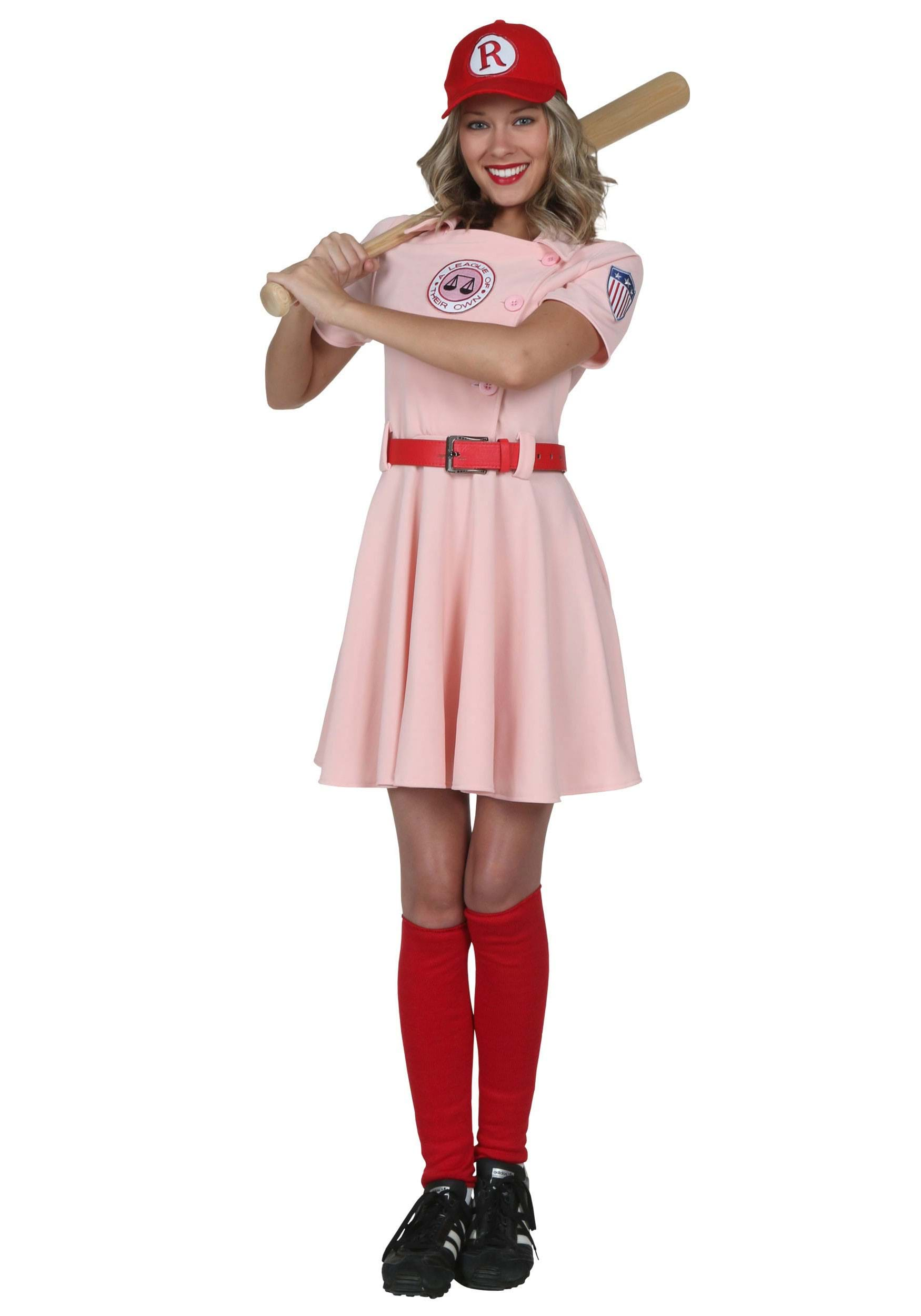 Women's Plus Size Deluxe Dottie Fancy Dress Costume from A League of Their Own