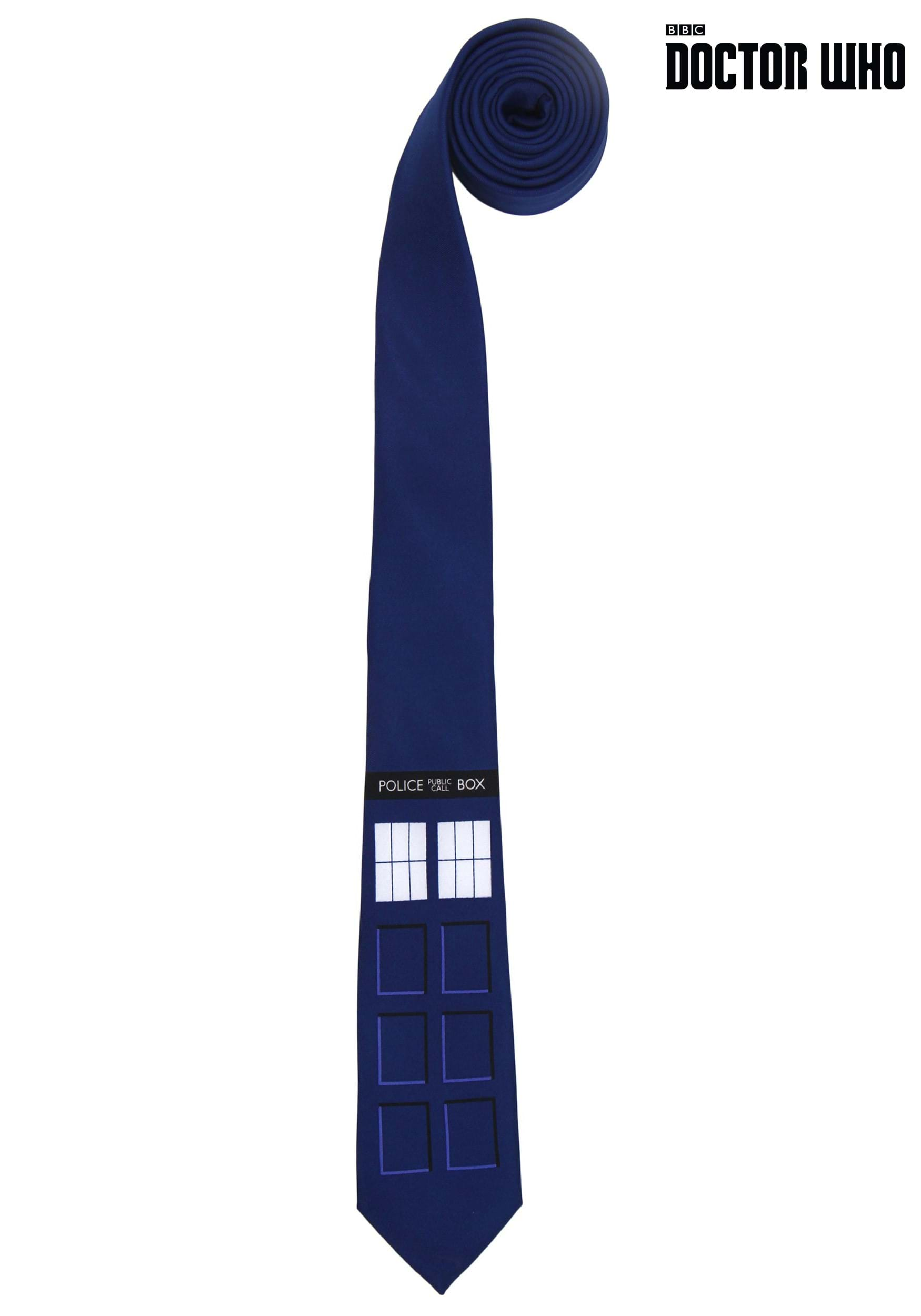 Tardis Skinny Tie