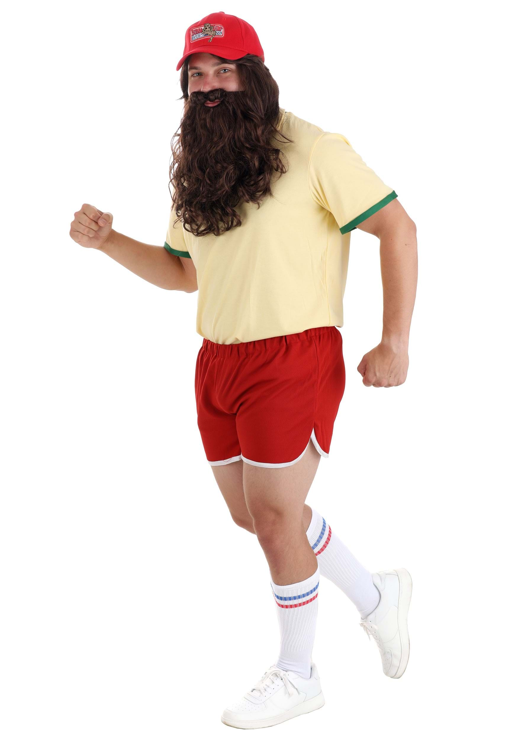 Plus Size Running Forrest Gump Fancy Dress Costume