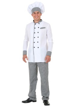 Men's White Chef Jacket Costume