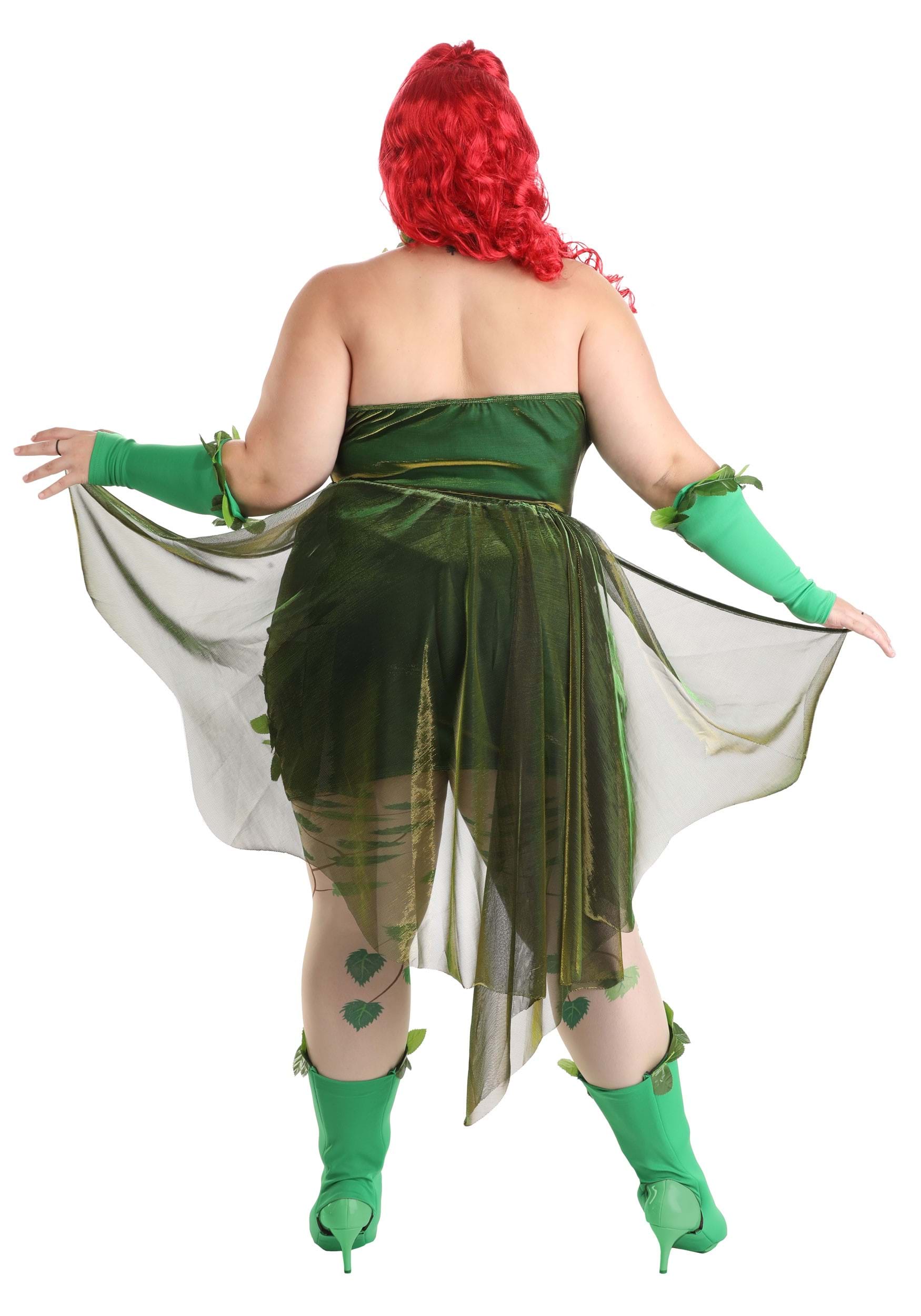 Lethal Beauty Plus Size Fancy Dress Costume For Women , Mother Nature Halloween Fancy Dress Costume